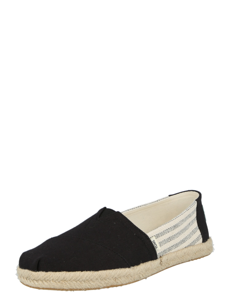 TOMS Espadrile 'ALPARGATA ROPE'  albastru închis / negru / alb