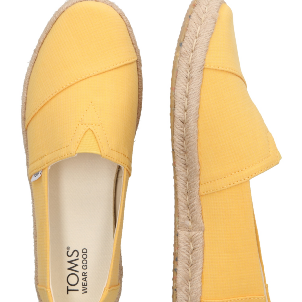 TOMS Espadrile  galben