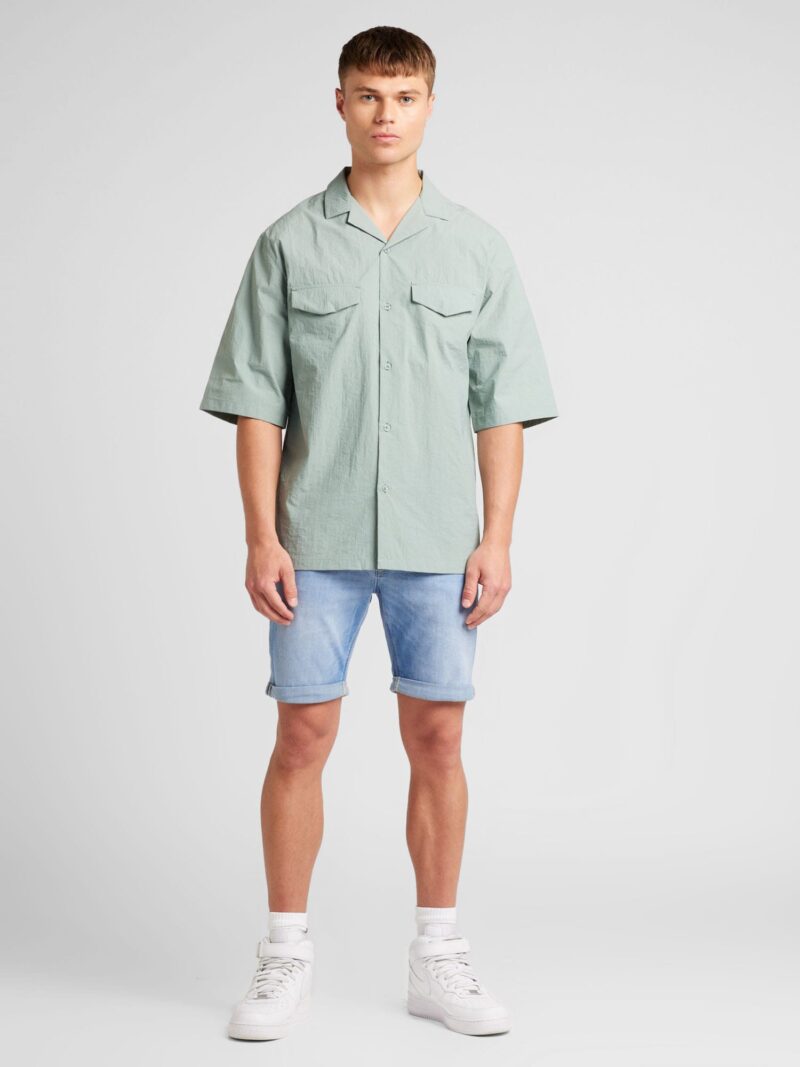 TOPMAN Cămașă  verde mentă preţ