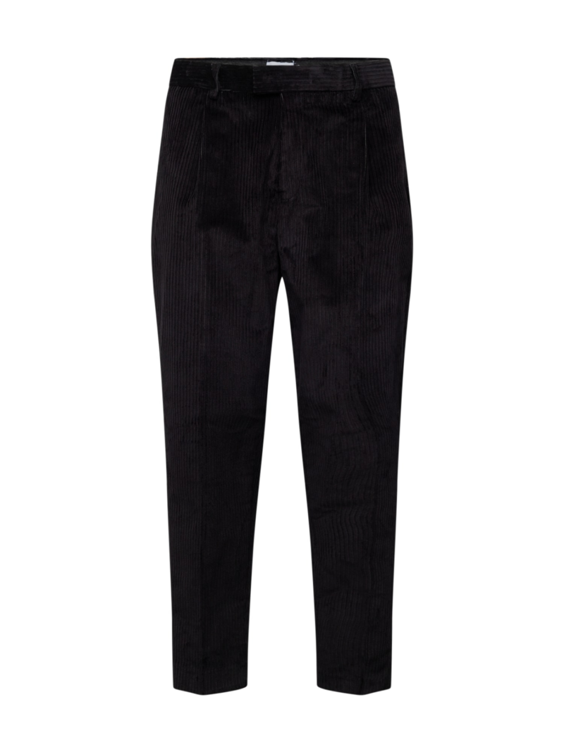 TOPMAN Pantaloni cutați  negru