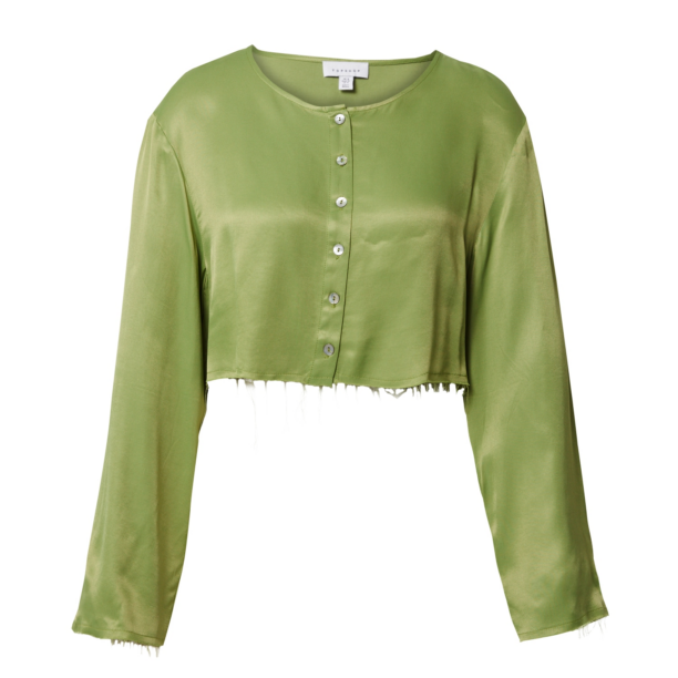 TOPSHOP Bluză  verde măr