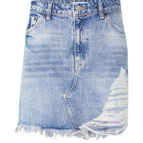 TOPSHOP Fustă  albastru denim