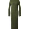 TOPSHOP Rochie tricotat  verde pin