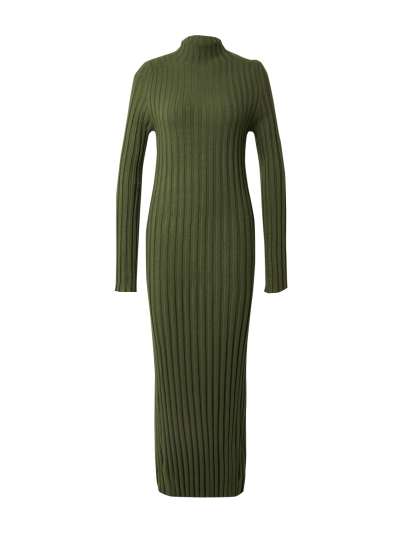 TOPSHOP Rochie tricotat  verde pin