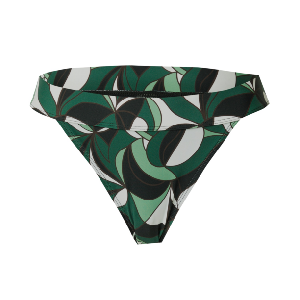 TOPSHOP Slip costum de baie  maro / verde / negru / alb