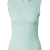 TOPSHOP Top  verde pastel