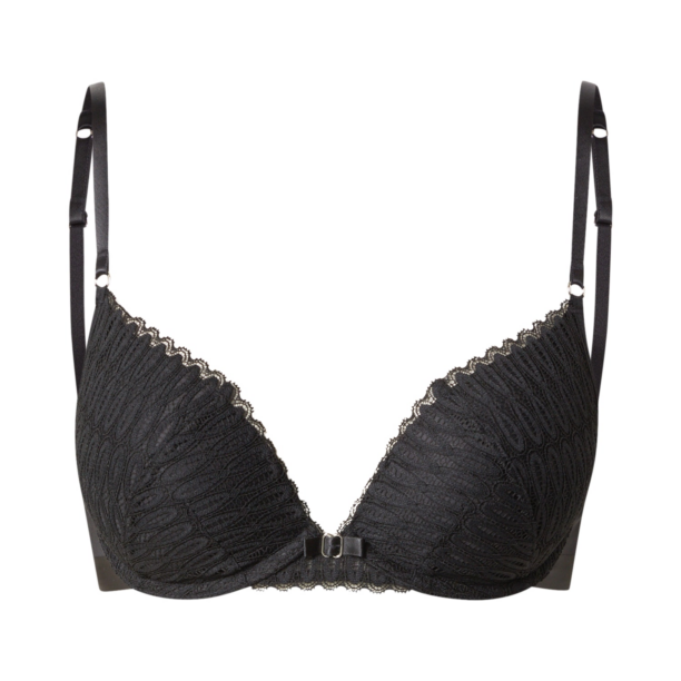 TRIUMPH Sutien 'Modern Lace+Cotton'  negru