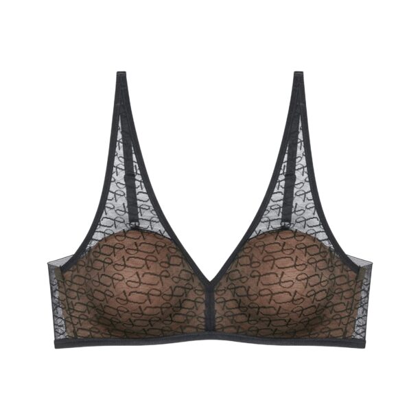 TRIUMPH Sutien 'Signature Sheer'  bej / negru