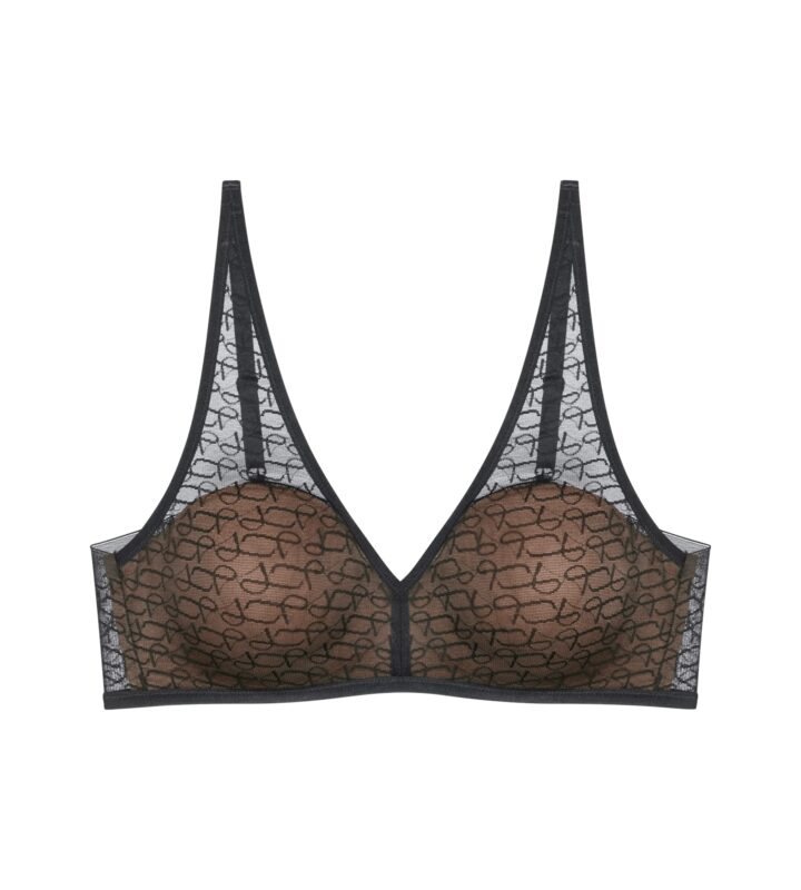 TRIUMPH Sutien 'Signature Sheer'  bej / negru