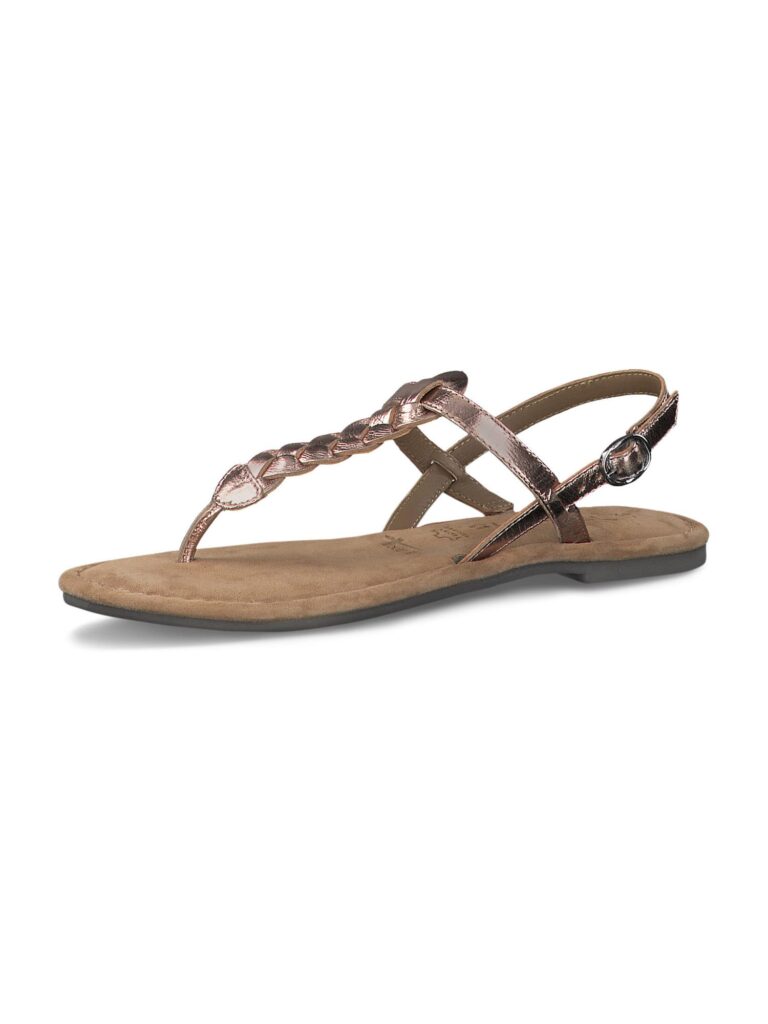 Tamaris Flip-flops  auriu - roz