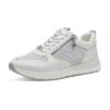 Tamaris Sneaker low  argintiu / alb