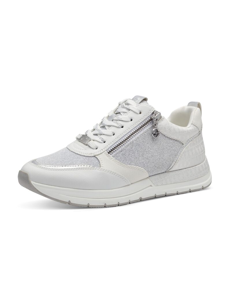 Tamaris Sneaker low  argintiu / alb