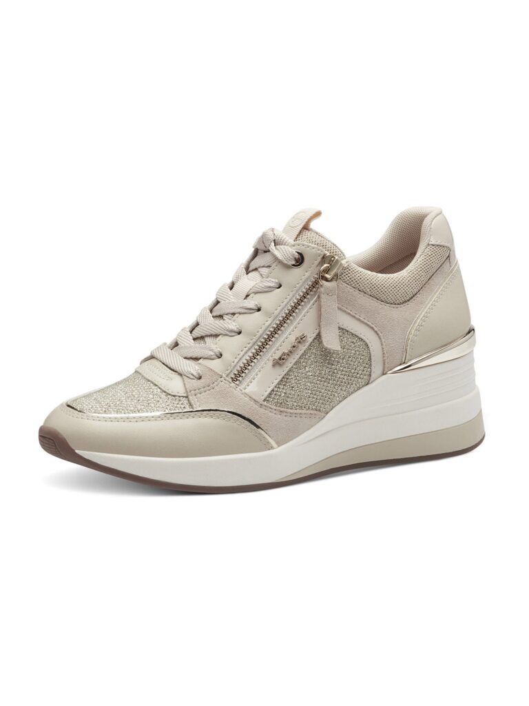 Tamaris Sneaker low  crem / auriu