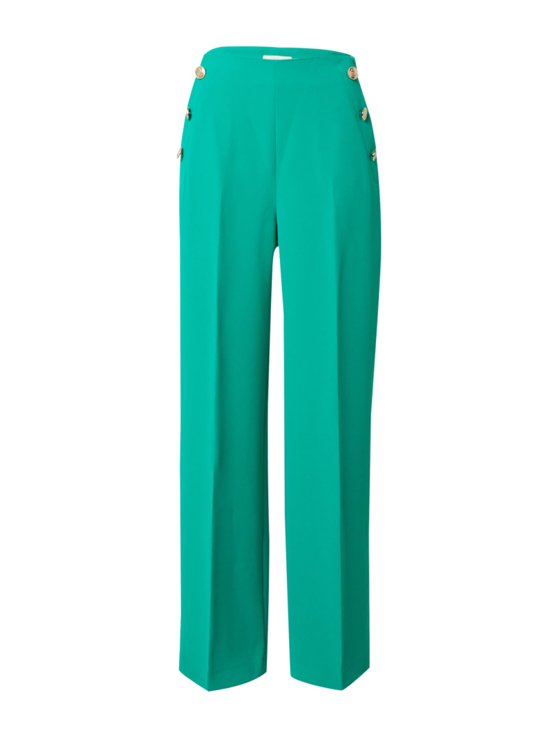 Ted Baker Pantaloni cu dungă 'LAYLA'  auriu / verde jad