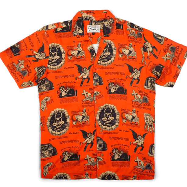 The Dudes Belzeebud Hawaiian Shirt Multicolor