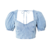 The Frolic Top 'ELIZE'  albastru denim