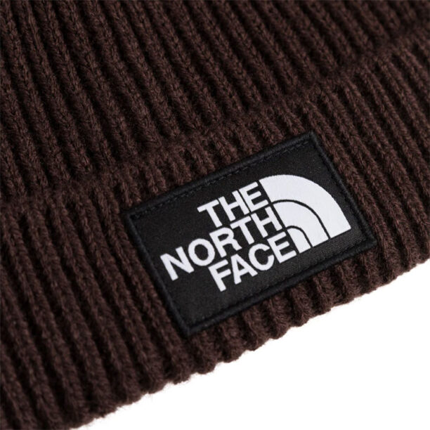 The North Face Logo Box Cuffed Beanie preţ