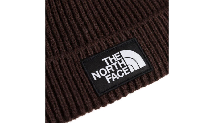 The North Face Logo Box Cuffed Beanie preţ