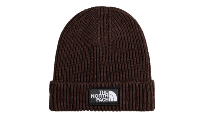 The North Face Logo Box Cuffed Beanie