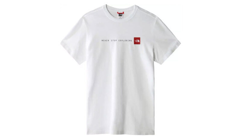 The North Face M Base Tee White