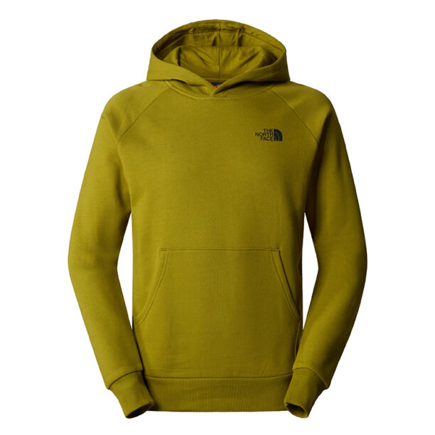 The North Face M Raglan Red Box Hoodie