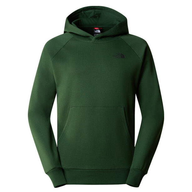 The North Face M Raglan Red Box Hoodie