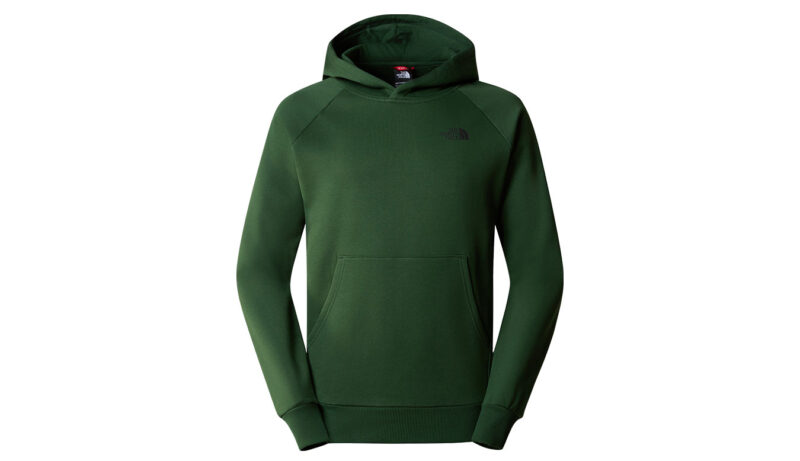 The North Face M Raglan Red Box Hoodie