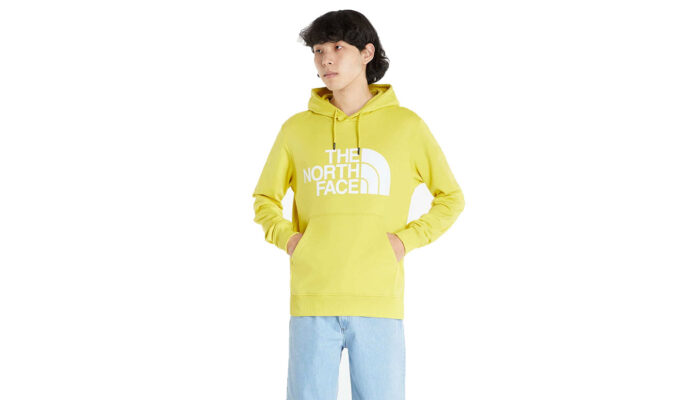 The North Face M Standart Hoodie Acid Yellow