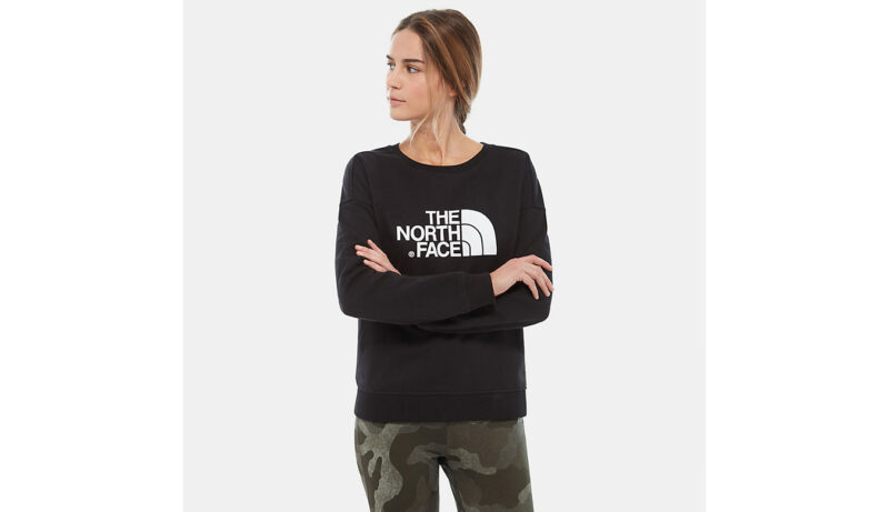 Original The North Face W Drew Peak Crew Black