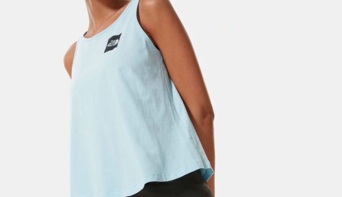 The North Face W Fine Tank Angel Falls Blue - imagine 7