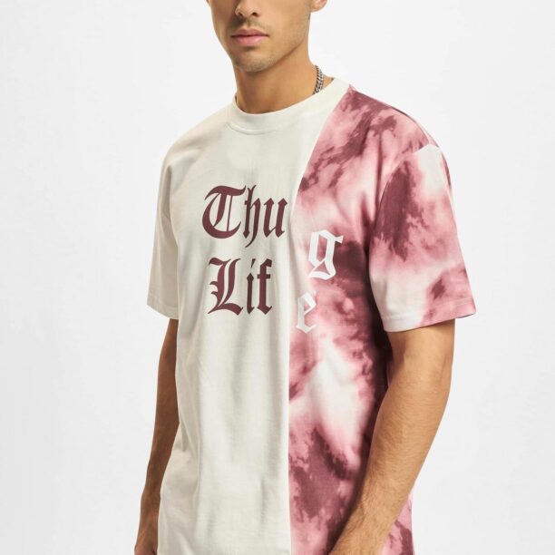 Preţ Thug Life Tricou 'Underground'  mov orhidee / mov zmeură / alb