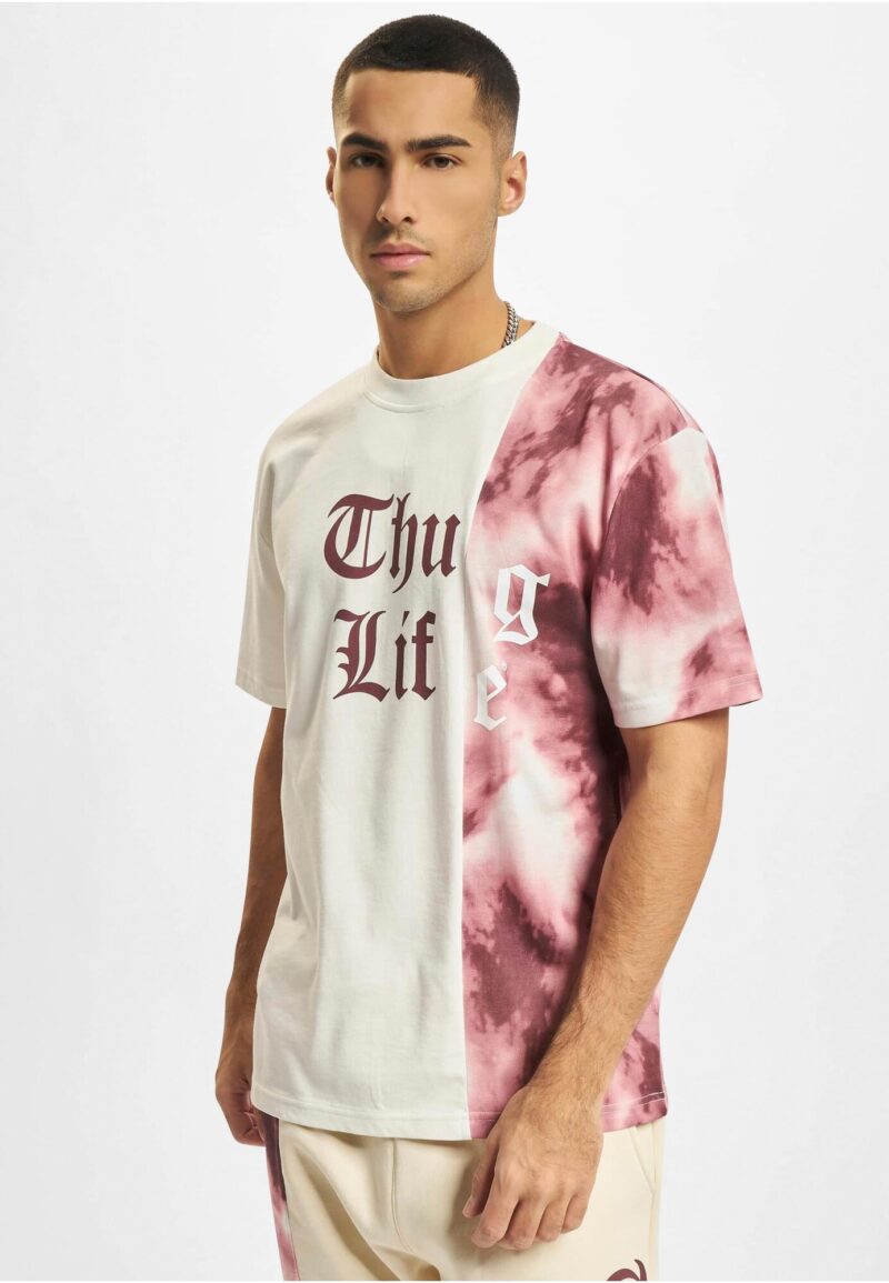 Preţ Thug Life Tricou 'Underground'  mov orhidee / mov zmeură / alb