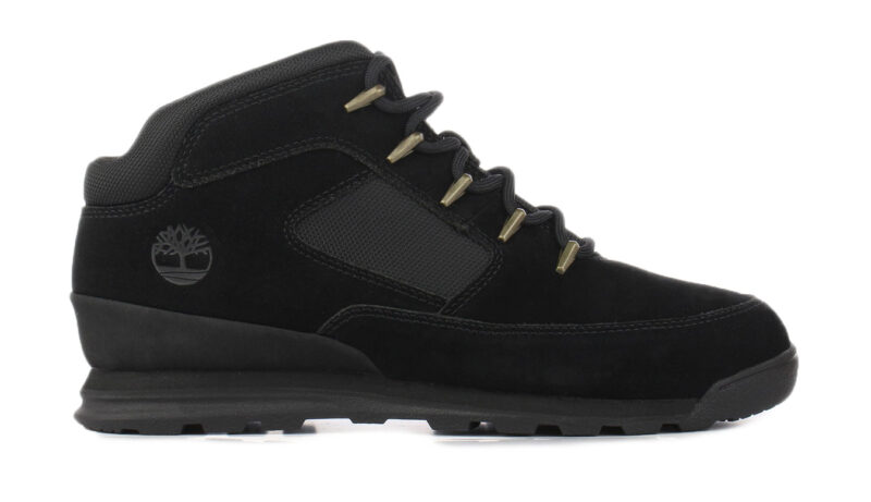 Timberland Euro Rock Mid Hiker Black Suede