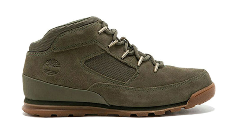 Timberland Euro Rock Mid Hiker Green Suede