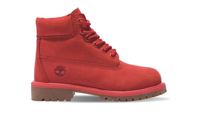 Timberland Premium 6 Inch Waterproof Boot Medium Red