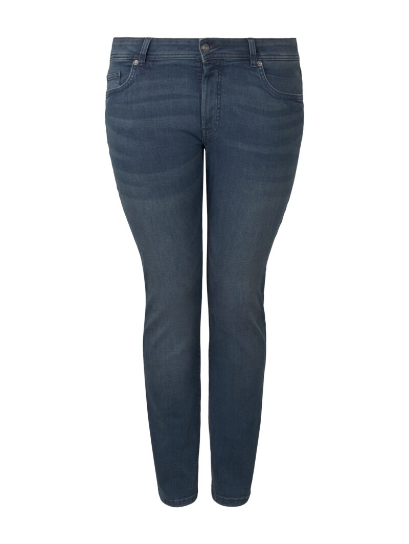 Tom Tailor Women + Jeans  albastru închis