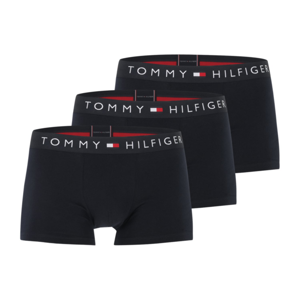 Tommy Hilfiger Underwear Boxeri 'Essential'  albastru închis / roșu / alb