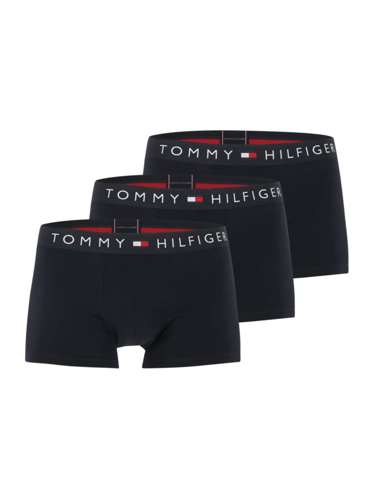 Tommy Hilfiger Underwear Boxeri 'Essential'  albastru închis / roșu / alb