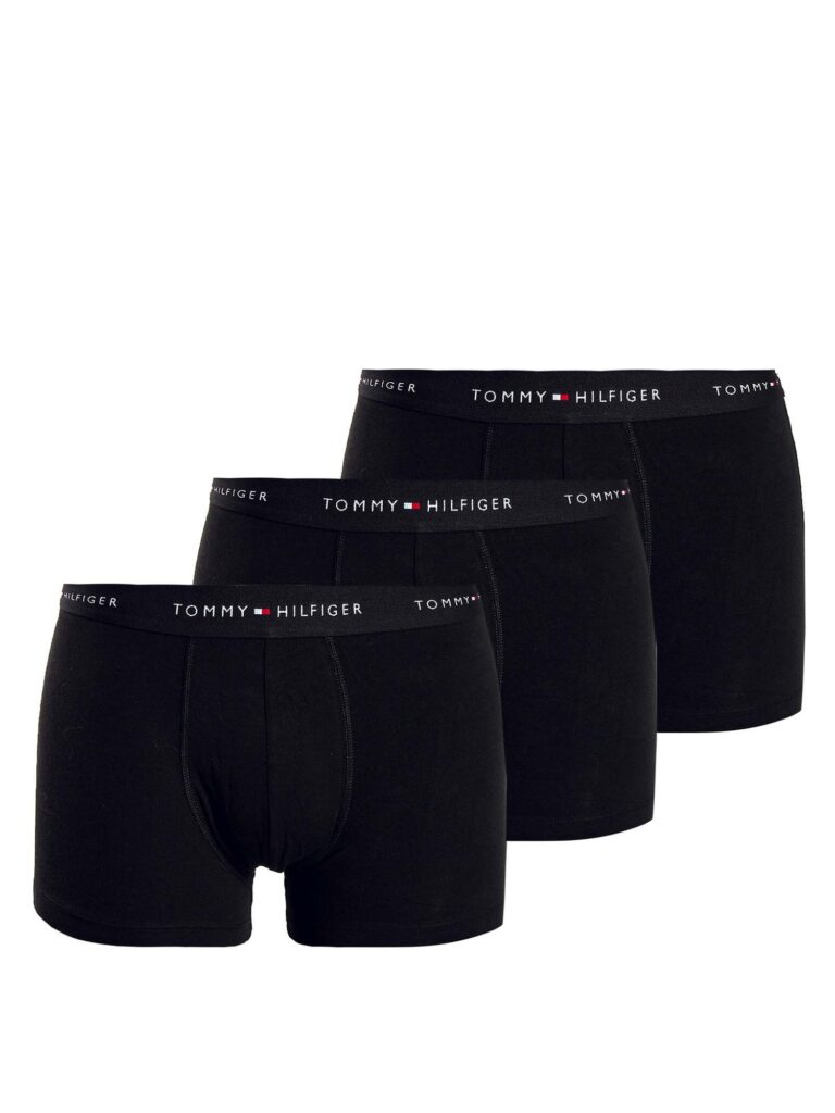 Tommy Hilfiger Underwear Boxeri 'Essential'  bleumarin / roșu / negru / alb