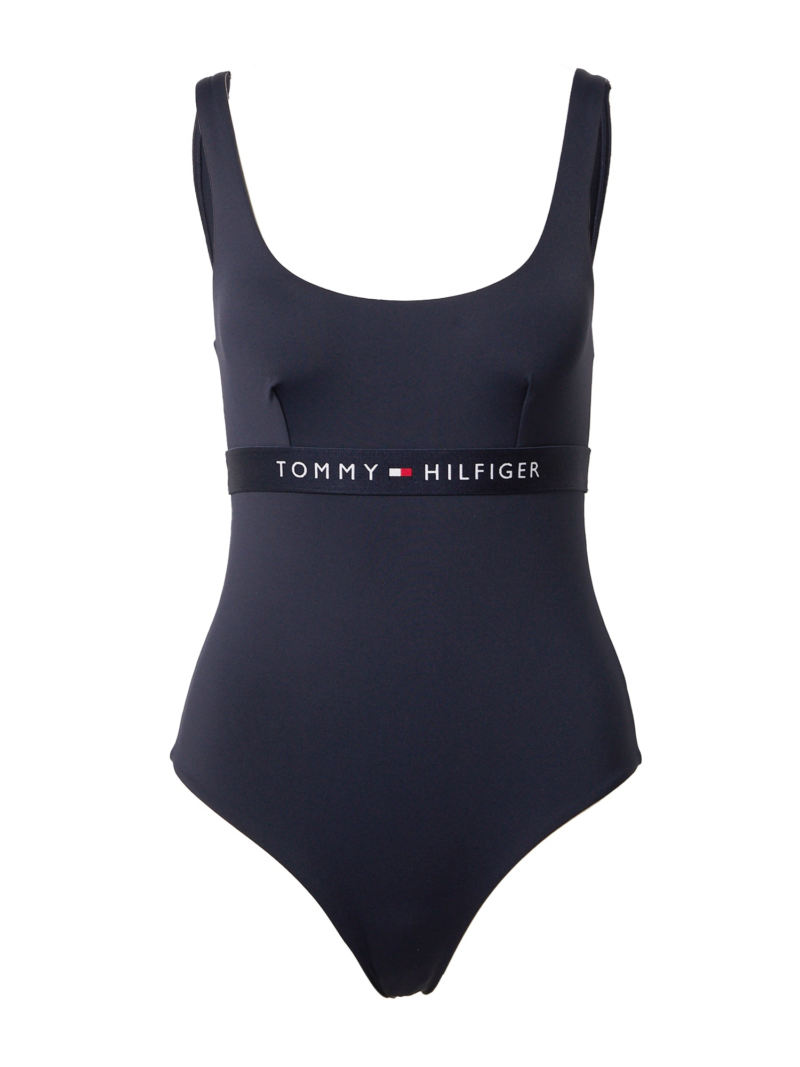 Tommy Hilfiger Underwear Costum de baie întreg  albastru închis / roși aprins / alb