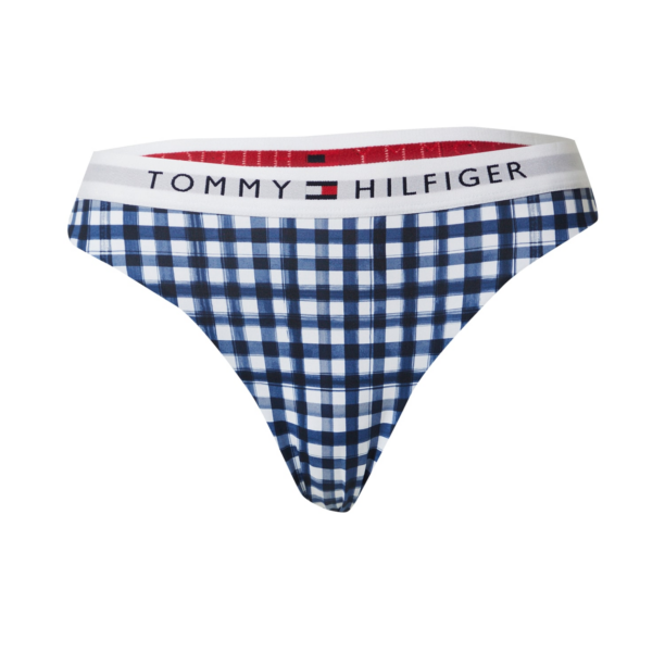 Tommy Hilfiger Underwear Slip costum de baie  albastru / albastru cobalt / gri deschis / alb murdar