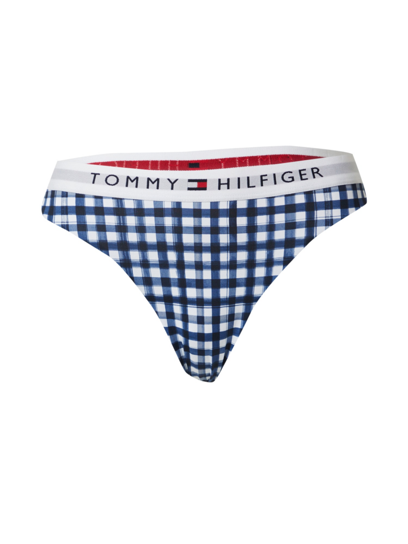 Tommy Hilfiger Underwear Slip costum de baie  albastru / albastru cobalt / gri deschis / alb murdar