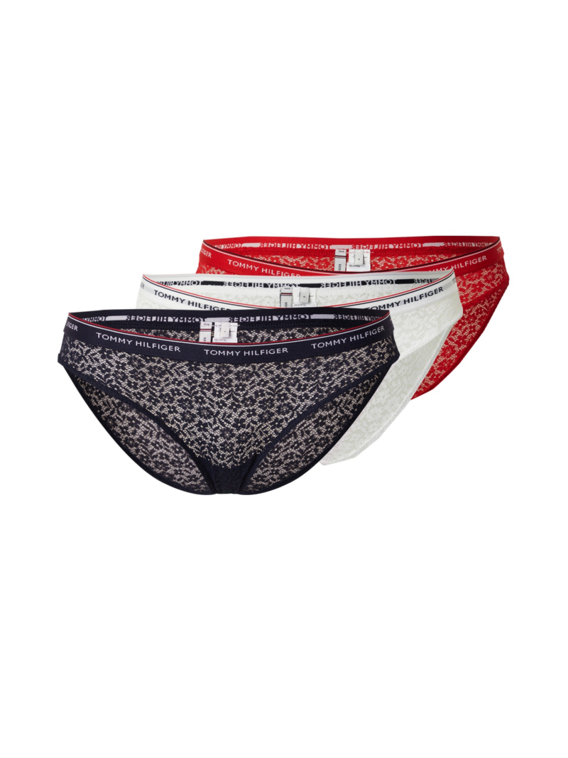 Tommy Hilfiger Underwear Slip  roșu / negru / alb