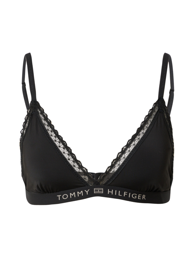 Tommy Hilfiger Underwear Sutien  negru / alb