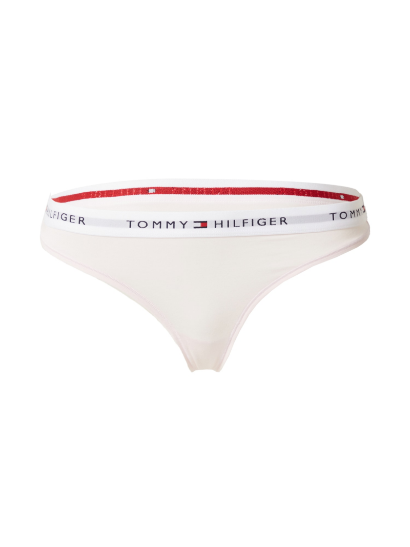 Tommy Hilfiger Underwear Tanga  albastru marin / roz pastel / roșu / alb