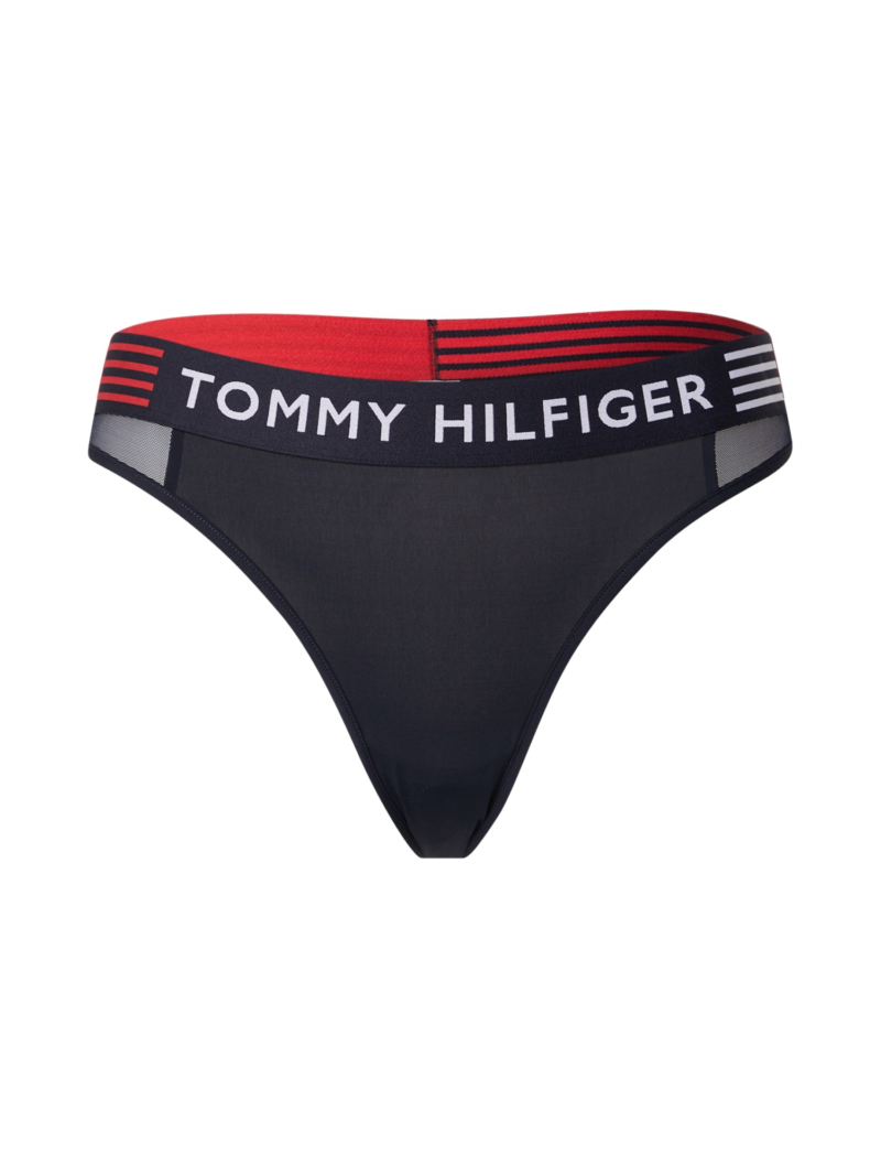 Tommy Hilfiger Underwear Tanga  bej / bleumarin / roșu / alb