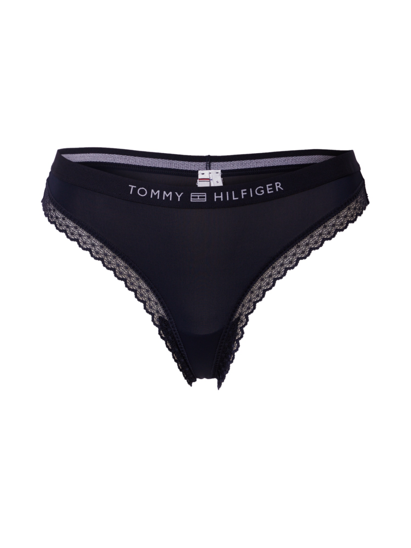 Tommy Hilfiger Underwear Tanga  bleumarin / alb