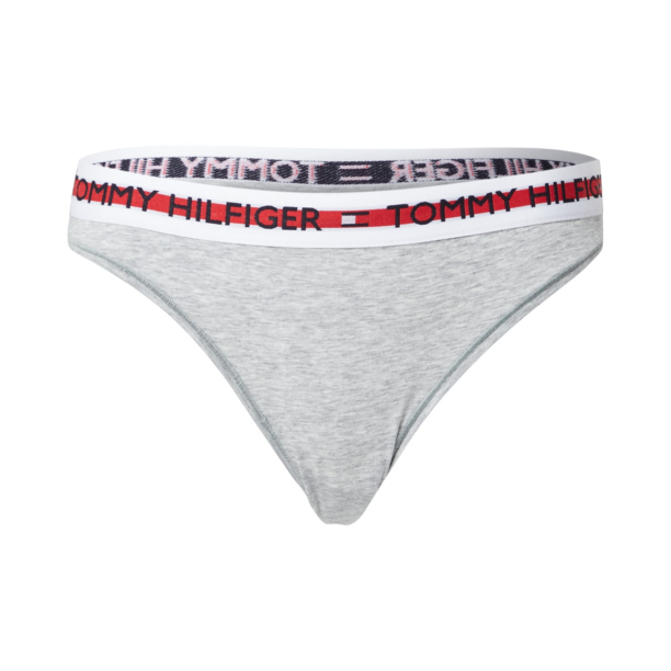 Tommy Hilfiger Underwear Tanga  bleumarin / gri / roșu / alb