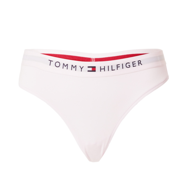 Tommy Hilfiger Underwear Tanga  bleumarin / roz pastel / roșu / alb