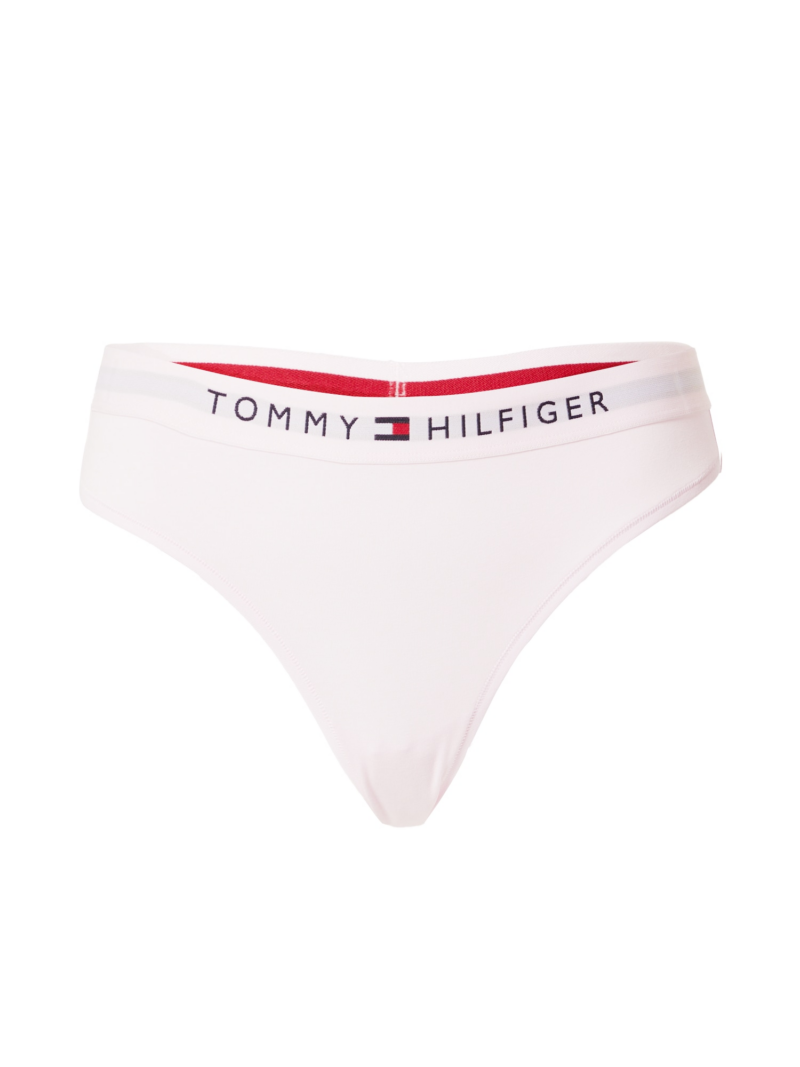 Tommy Hilfiger Underwear Tanga  bleumarin / roz pastel / roșu / alb